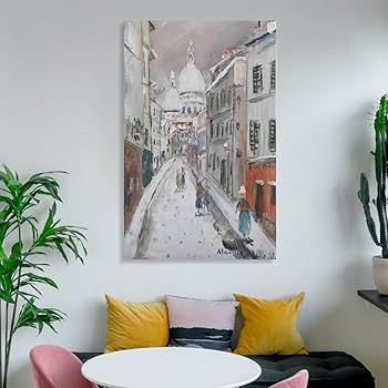 Amazon.co.jp: Maurice Utrilloモーリス・ユトリロ画家の作品